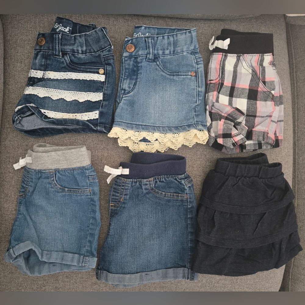 Toddler Girl's Shorts Bundle